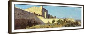 Garden in Castiglioncello-Odoardo Borrani-Framed Premium Giclee Print