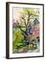 Garden In Dusk Light, 2006-Marta Martonfi-Benke-Framed Giclee Print