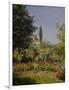 Garden in Flower-Claude Monet-Framed Giclee Print