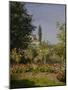 Garden in Flower-Claude Monet-Mounted Giclee Print