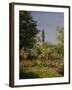 Garden in Flower-Claude Monet-Framed Giclee Print