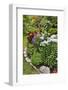 Garden in full bloom, Sammamish, Washington State-Darrell Gulin-Framed Photographic Print