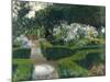 Garden in Granada-John Singer Sargent-Mounted Giclee Print