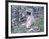 Garden in June, 1911-Frederick Carl Frieseke-Framed Giclee Print