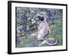 Garden in June, 1911-Frederick Carl Frieseke-Framed Giclee Print