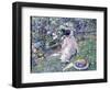 Garden in June, 1911-Frederick Carl Frieseke-Framed Giclee Print