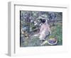 Garden in June, 1911-Frederick Carl Frieseke-Framed Giclee Print