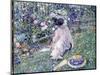 Garden in June, 1911-Frederick Carl Frieseke-Mounted Giclee Print