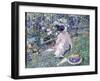 Garden in June, 1911-Frederick Carl Frieseke-Framed Giclee Print