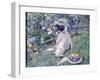 Garden in June, 1911-Frederick Carl Frieseke-Framed Giclee Print