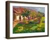 Garden In May, 2012-Marta Martonfi-Benke-Framed Giclee Print