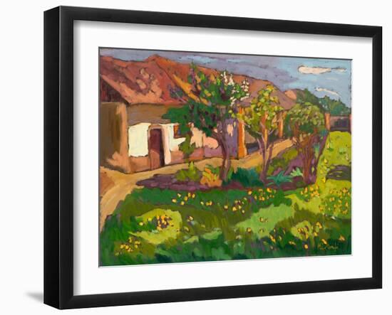 Garden In May, 2012-Marta Martonfi-Benke-Framed Giclee Print