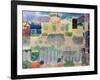 Garden in Saint-Germain, the European Quarter of Tunis, 1914-Paul Klee-Framed Giclee Print