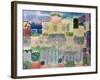 Garden in Saint-Germain, the European Quarter of Tunis, 1914-Paul Klee-Framed Giclee Print