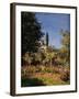 Garden in Sainte-Adresse-Claude Monet-Framed Giclee Print