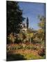 Garden in Sainte-Adresse-Claude Monet-Mounted Giclee Print