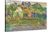 Garden in Soest-Christian Rohlfs-Stretched Canvas