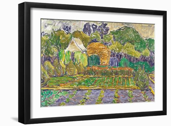 Garden in Soest-Christian Rohlfs-Framed Giclee Print