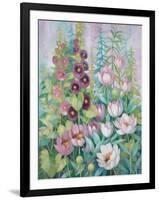 Garden in Spring 1-Vera Hills-Framed Art Print