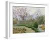 Garden in spring-Paul Reiffenstein-Framed Giclee Print