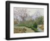 Garden in spring-Paul Reiffenstein-Framed Premium Giclee Print