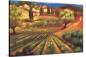 Garden in Vinci-Per Mattin-Stretched Canvas