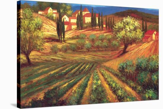 Garden in Vinci-Per Mattin-Stretched Canvas