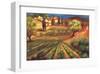 Garden in Vinci-Per Mattin-Framed Art Print