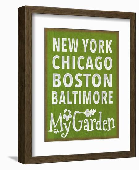 Garden Itinerary-Margaret Wilson-Framed Giclee Print