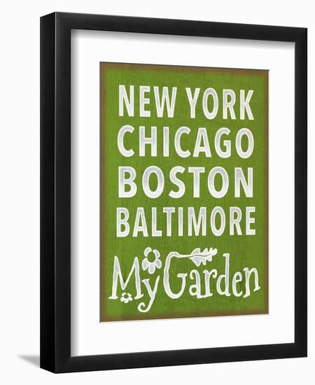 Garden Itinerary-Margaret Wilson-Framed Giclee Print