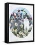Garden Kittens-Susan Henke Fine Art-Framed Stretched Canvas