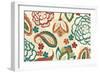 Garden Lace Spice I-Veronique Charron-Framed Premium Giclee Print