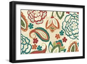 Garden Lace Spice I-Veronique Charron-Framed Art Print
