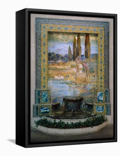 Garden Landscape, c.1905?15-Louis Comfort Tiffany-Framed Stretched Canvas