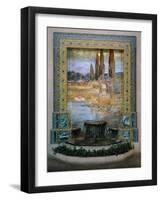 Garden Landscape, c.1905?15-Louis Comfort Tiffany-Framed Photographic Print