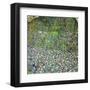 Garden Landscape with Hilltop-Gustav Klimt-Framed Giclee Print