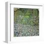 Garden Landscape with Hilltop-Gustav Klimt-Framed Giclee Print