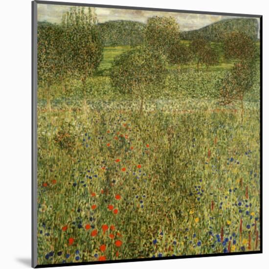 Garden Landscape-Gustav Klimt-Mounted Giclee Print