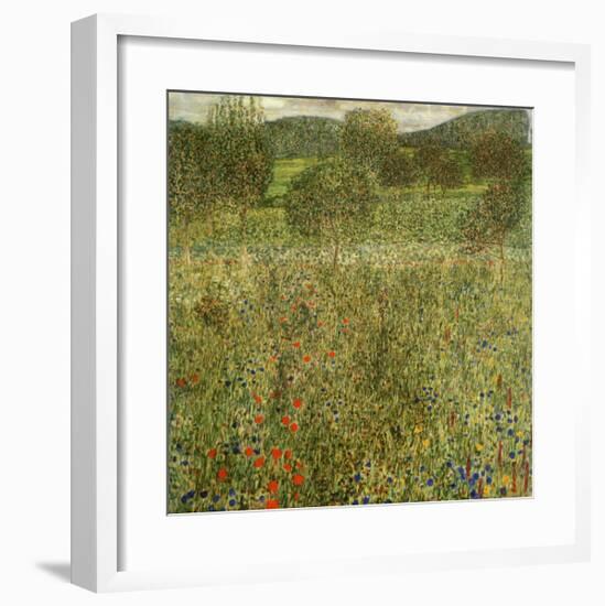 Garden Landscape-Gustav Klimt-Framed Giclee Print