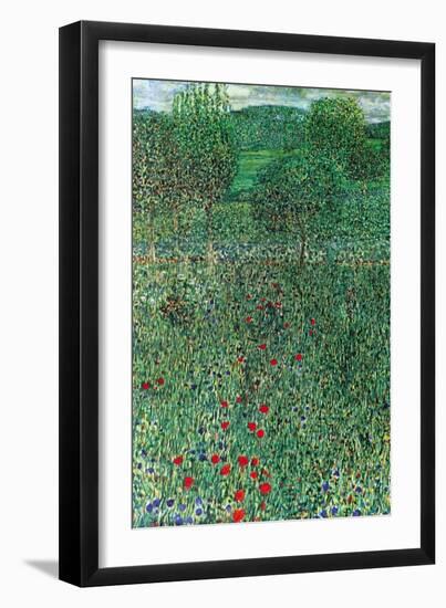 Garden Landscape-Gustav Klimt-Framed Art Print