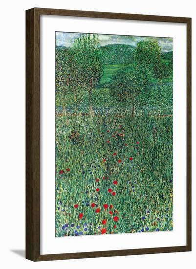 Garden Landscape-Gustav Klimt-Framed Art Print