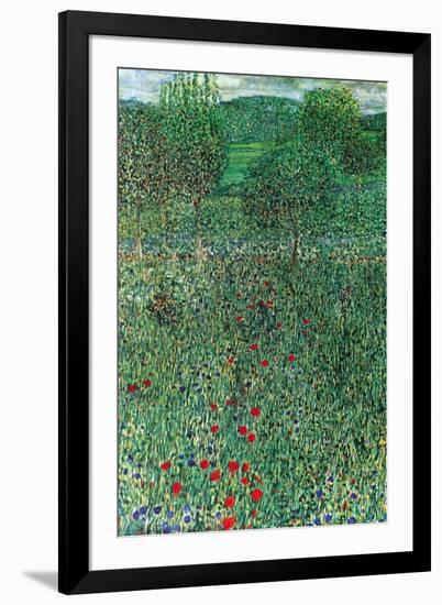 Garden Landscape-Gustav Klimt-Framed Art Print