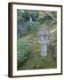 Garden Lantern, Shugakuin Imperial Villa, Kyoto, Japan-Rob Tilley-Framed Premium Photographic Print