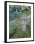 Garden Lantern, Shugakuin Imperial Villa, Kyoto, Japan-Rob Tilley-Framed Premium Photographic Print