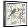 Garden Leaves Square III-Hugo Wild-Framed Art Print