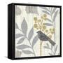 Garden Leaves Square IV-Hugo Wild-Framed Stretched Canvas