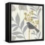 Garden Leaves Square IV-Hugo Wild-Framed Stretched Canvas