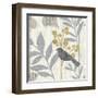 Garden Leaves Square IV-Hugo Wild-Framed Art Print