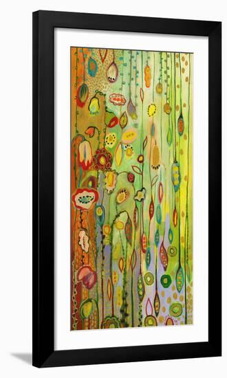 Garden Lights-Jennifer Lommers-Framed Art Print