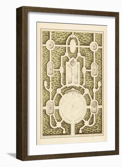 Garden Maze I-Blondel-Framed Art Print